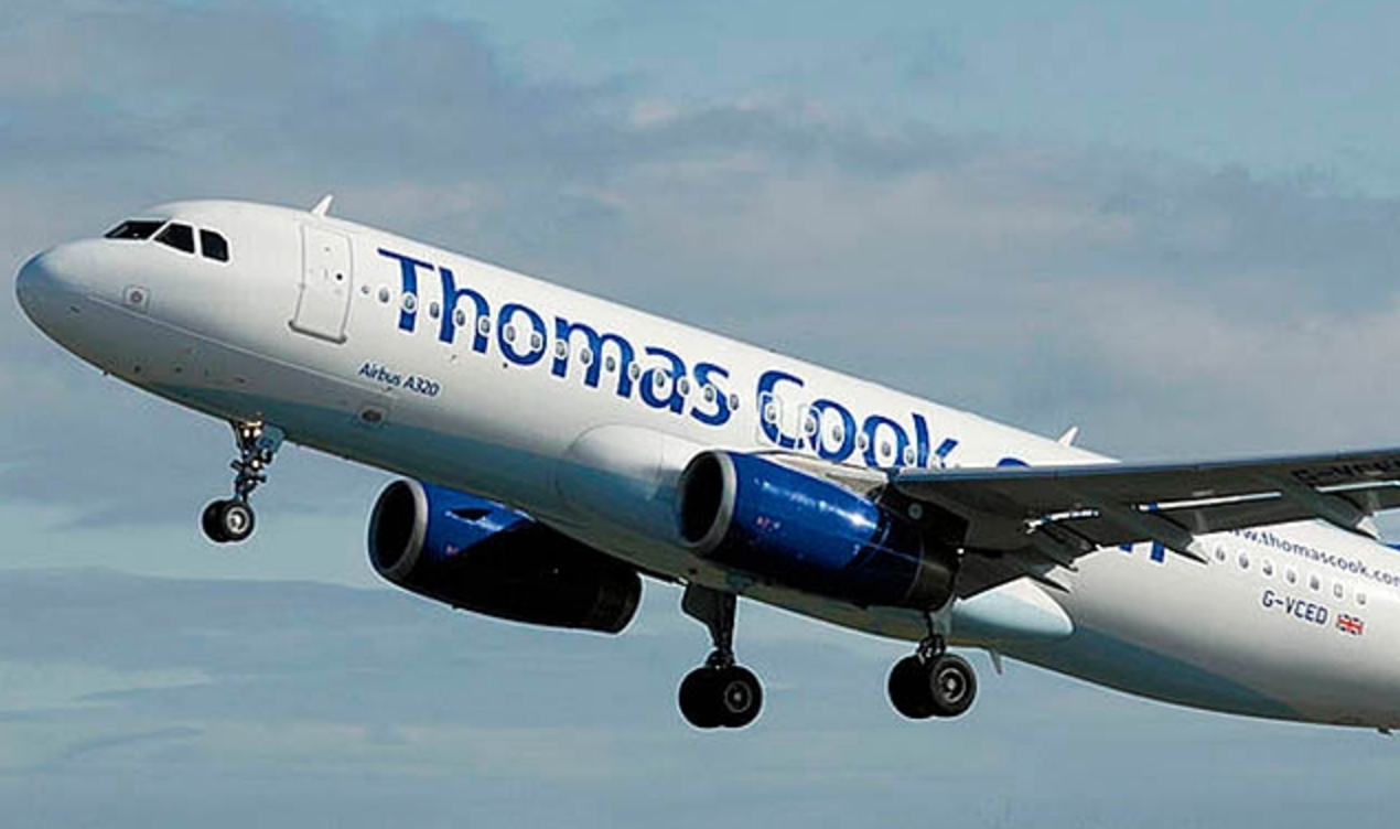 Avion de la compagnie Thomas Cook Airlines